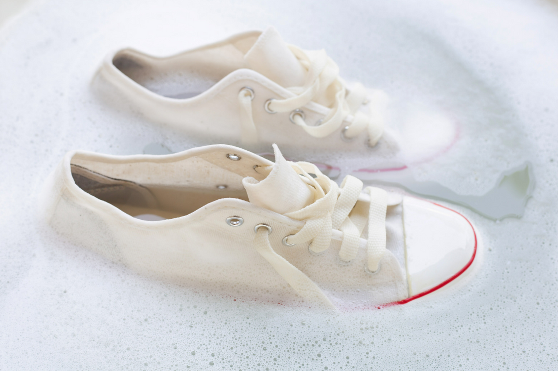 How To Clean White Converse Step by Step Instructions Krazy Klean