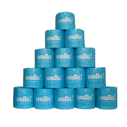 Walla Uncloggable Bamboo Toilet Paper!