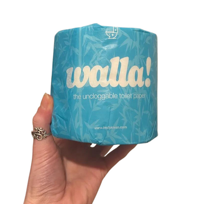 Walla Uncloggable Bamboo Toilet Paper!